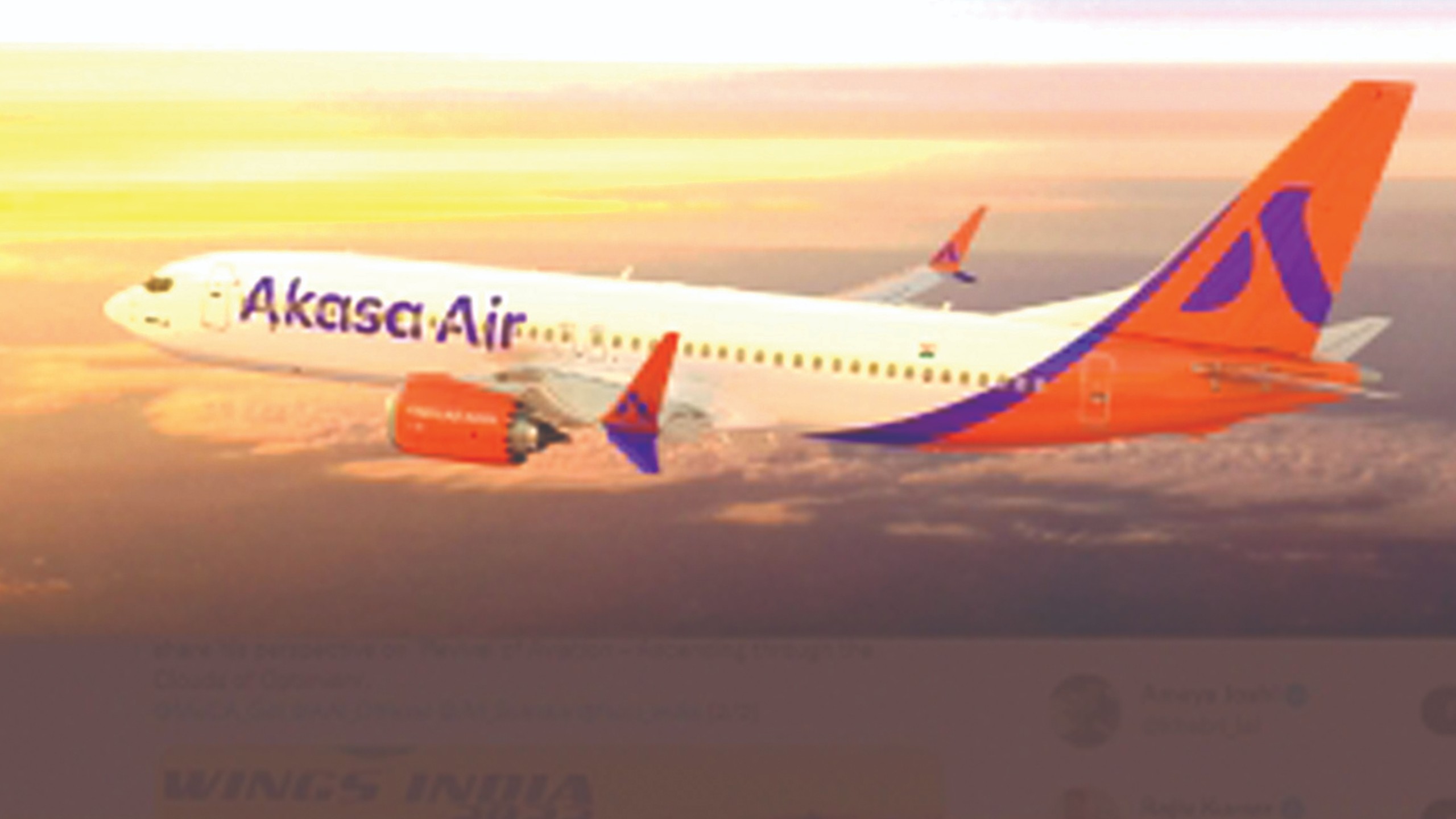 ‘Akasa Air well-capitalised, to add 1 aircraft every two weeks’ ‘Akasa Air well-capitalised, to add 1 aircraft every two weeks’