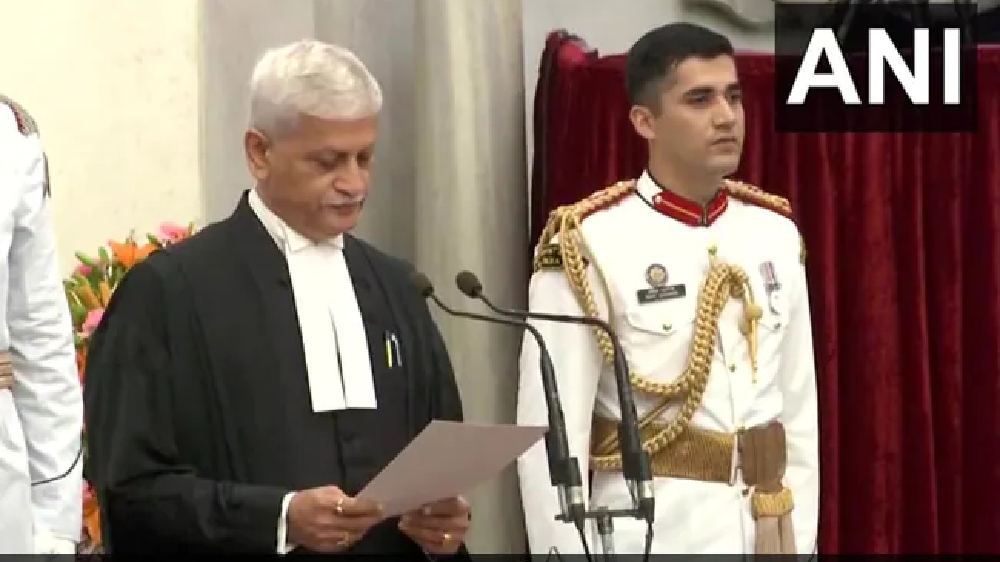 Justice UU Lalit takes oath as the 49th Chief Justice of India