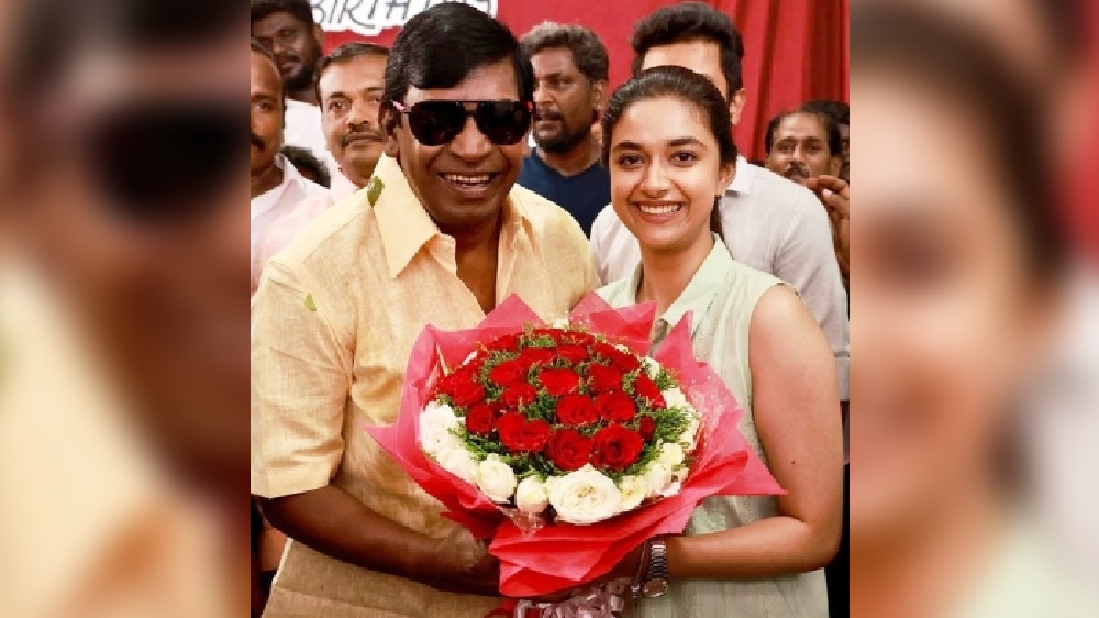 Keerthy Suresh wraps up shooting for Udhay -starrer ‘Maamannan’