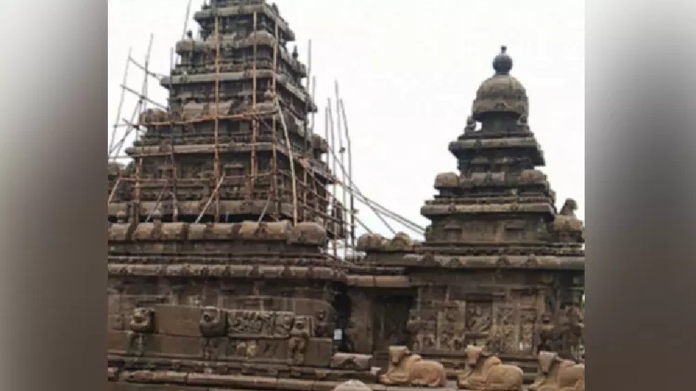 Maintenance work begins as ancient symbols of Mahabs lose lustre