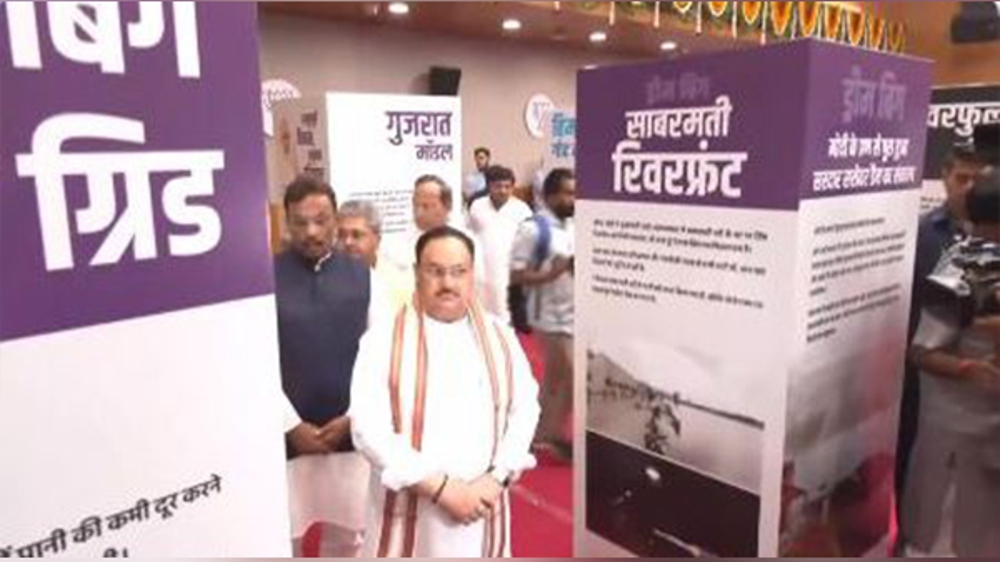 Nadda launches exhibition on PM Modis life
