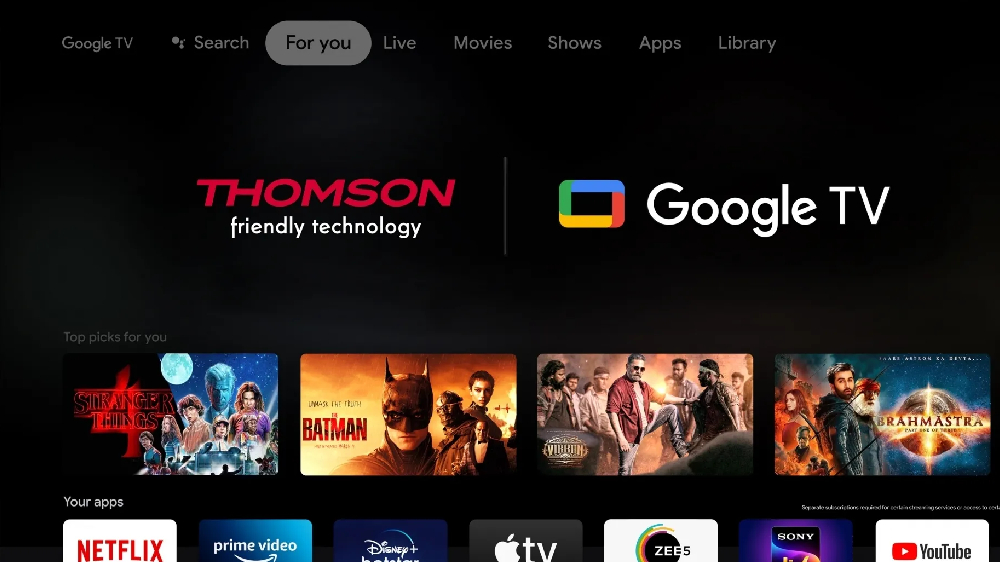 French brand Thomson brings affordable QLED TVs to India