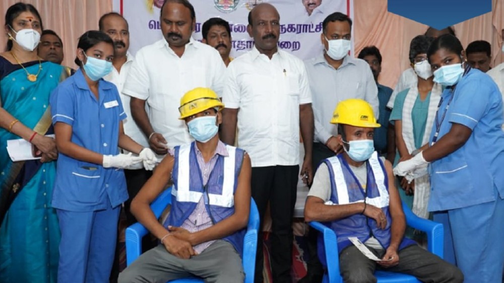 35th mega vaccination drive: 12.28 lakh people vaccinated