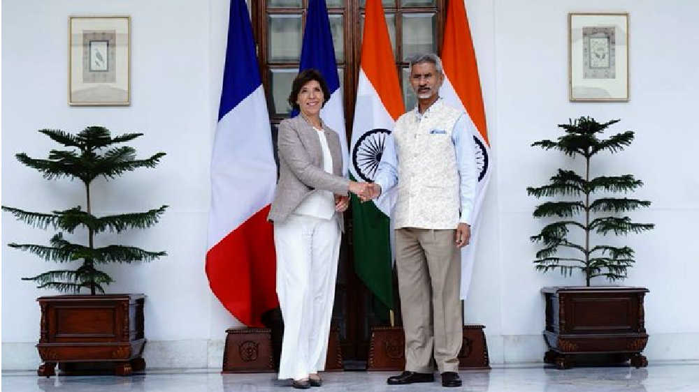 Jaishankar welcomes French Foreign Minister Catherine Colonna