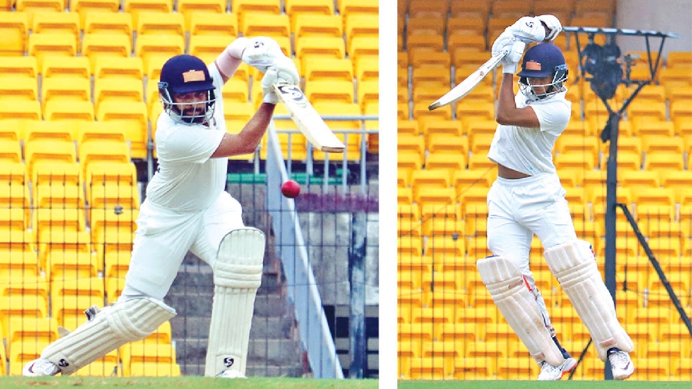West Zone openers Shaw, Jaiswal shine on rain-affected first day West Zone openers Shaw, Jaiswal shine on rain-affected first day