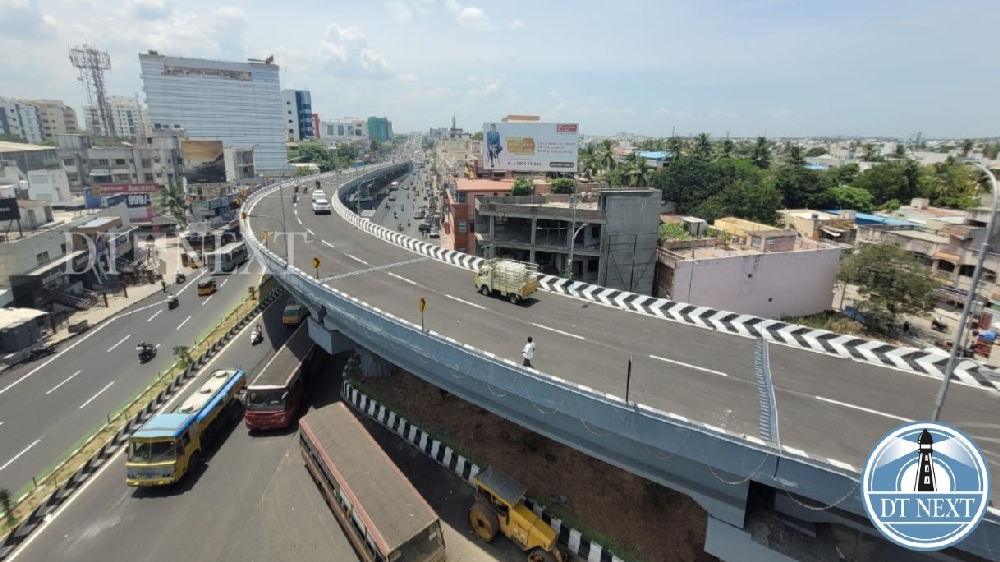 Second arm of Velachery twin flyover open for public now