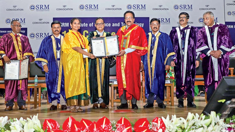 Dt campus: 18th Convocation Day held in SRMIST Dt campus: 18th Convocation Day held in SRMIST