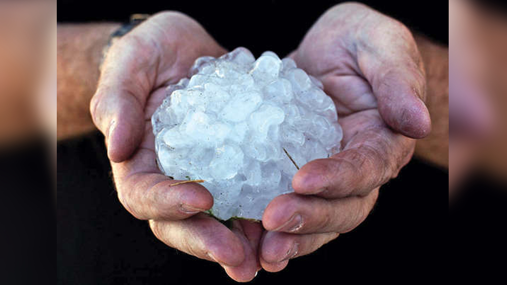 Natural phenomenon: Stormchasers embark on the hunt for big hail