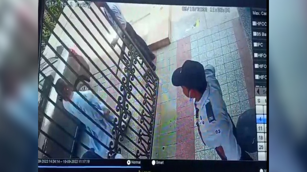 Noida woman caught on camera slapping security guard, arrested