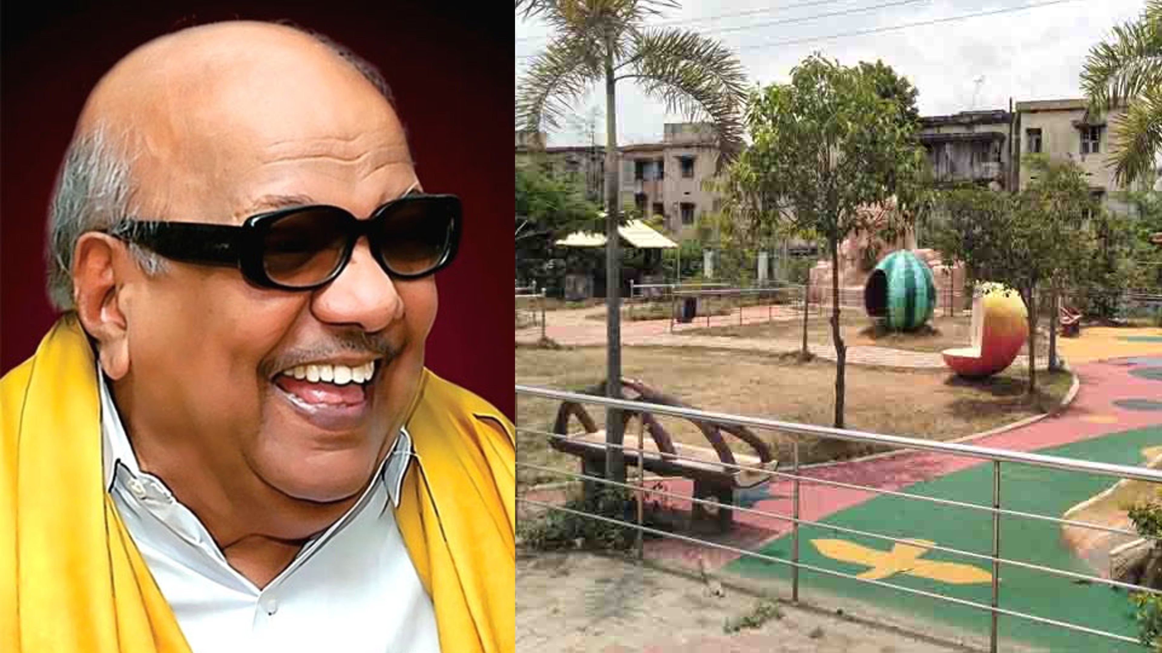 Park in Adyar named after Karunanidhi Park in Adyar named after Karunanidhi