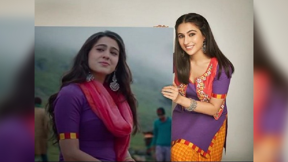 Sara Ali Khan repeats look from her debut movie Kedarnath