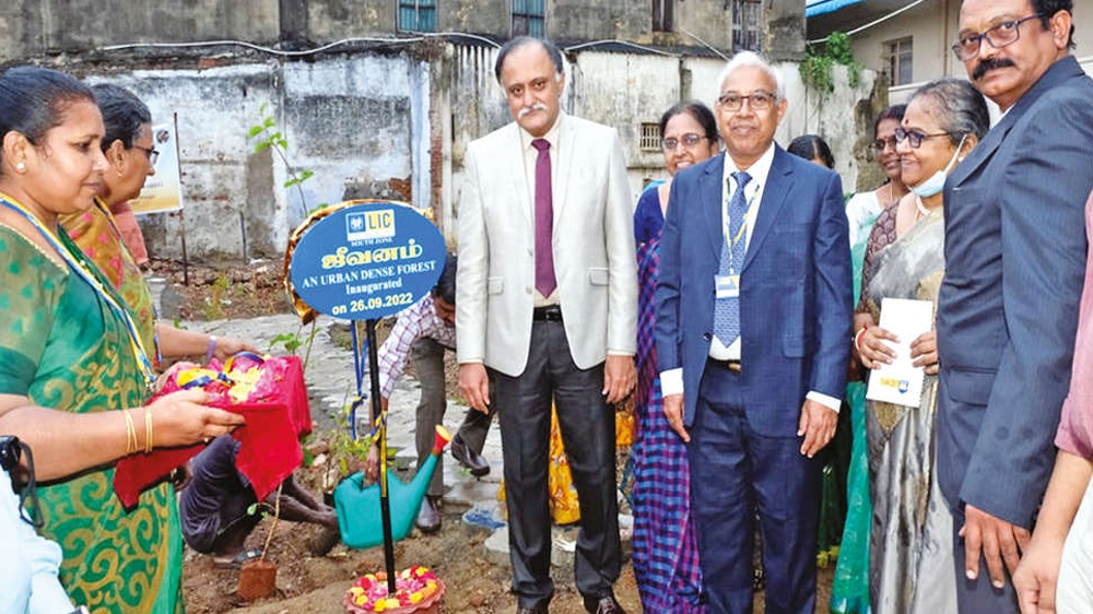 Urban dense forest to come up on LIC premises