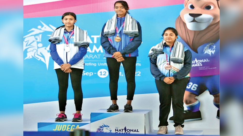 National Games: Elavenil, Bhavani clinch gold medals National Games: Elavenil, Bhavani clinch gold medals