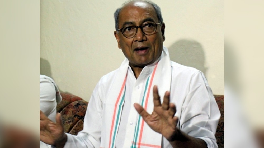 Not in race for Cong president post: Digvijaya Singh