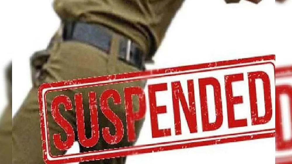 Five policemen suspended