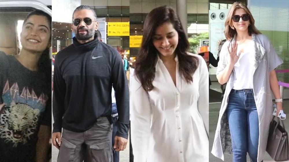Airport look book: Bwood celebs spotted in all-casual travel attire