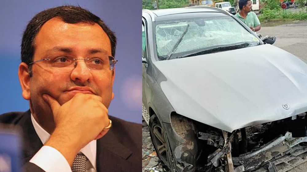 Mistry had several injuries, blunt thorax trauma in car crash
