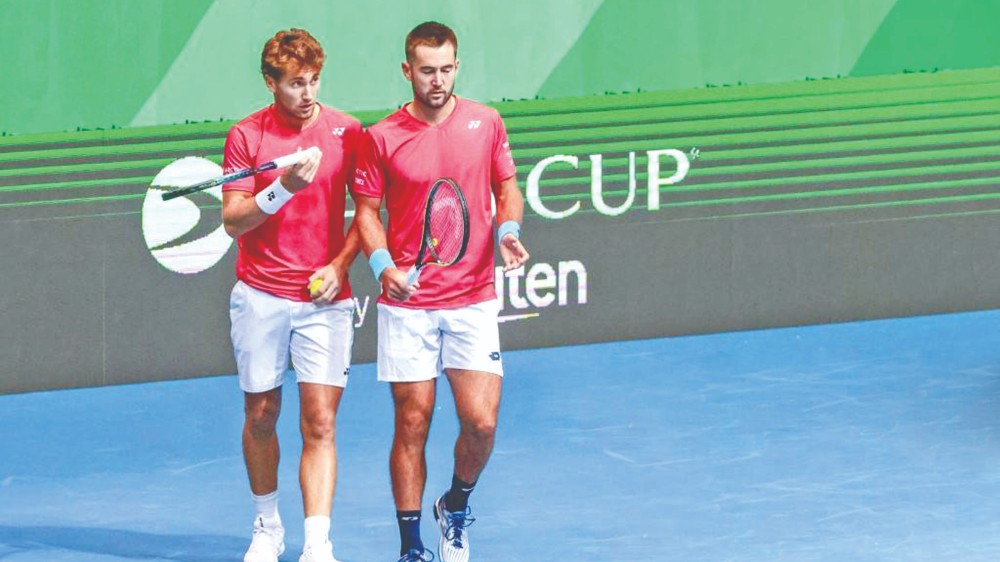 Norway clinches Davis Cup tie 3-0 Norway clinches Davis Cup tie 3-0