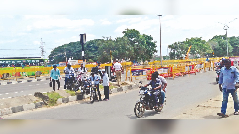 Traffic diversion causes chaos in Vellore; public irked