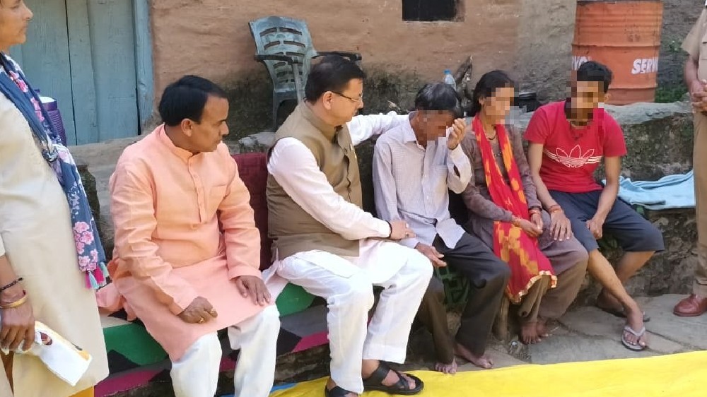 Ankita murder case: CM Dhami meets parents, assures strict action