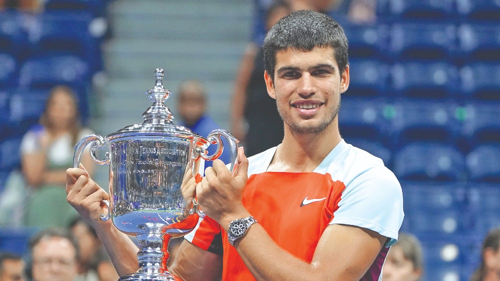 Alcaraz crowned World No 1 after win over Rudd in US Open final