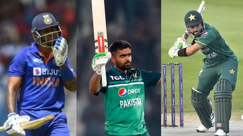 Suryakumar, Babar, Rizwan battle for top spot in ICC T20I Rankings