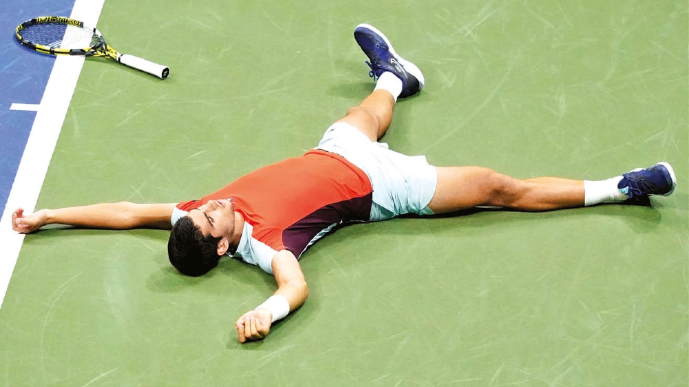 Carlos outlasts Tiafoe in 5 sets to meet Ruud in US Open final