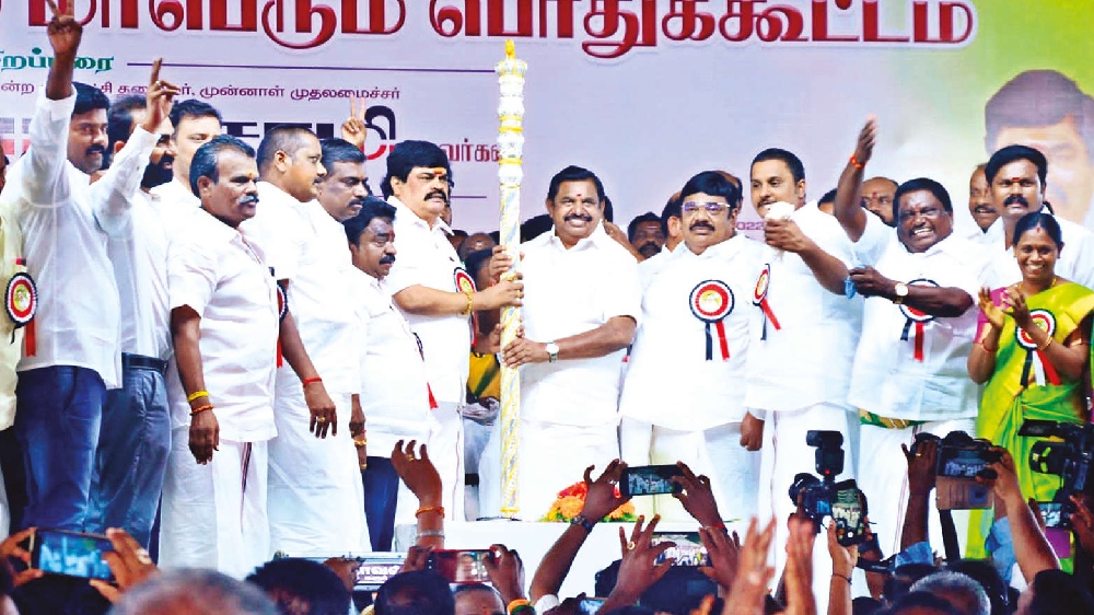 EPS claims AIADMK developed Dravidian model concept, not DMK