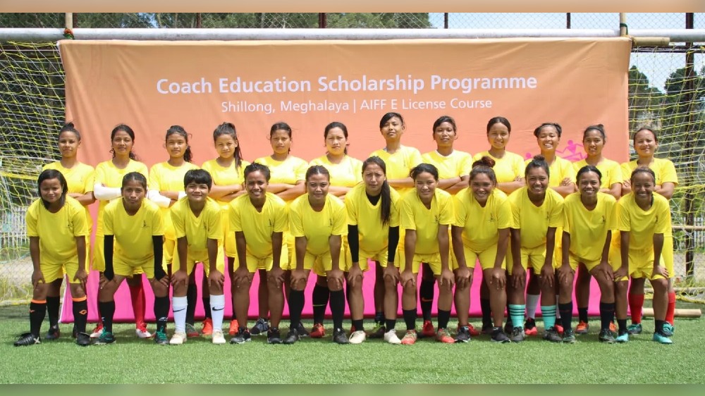 Football coaches edu scholarship programme kicks off in Shillong