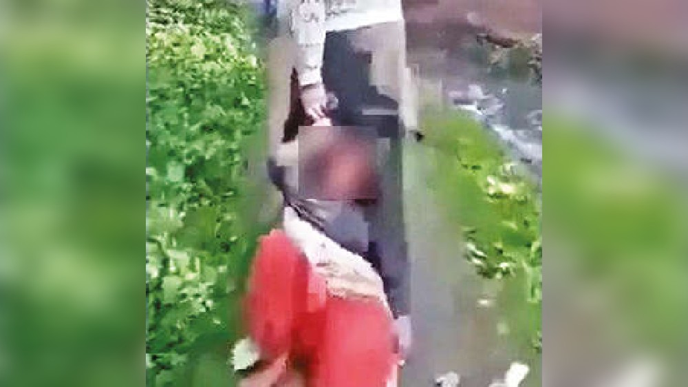 Communal spin given to footage of land dispute