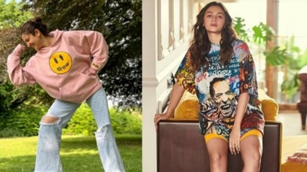 Rocking the oversized trend