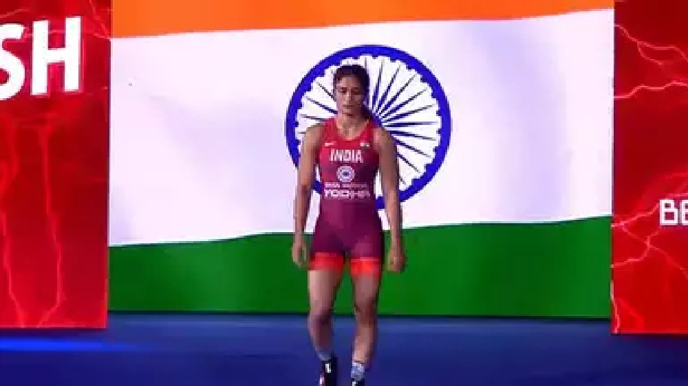 Vinesh Phogat wins bronze in Worlds