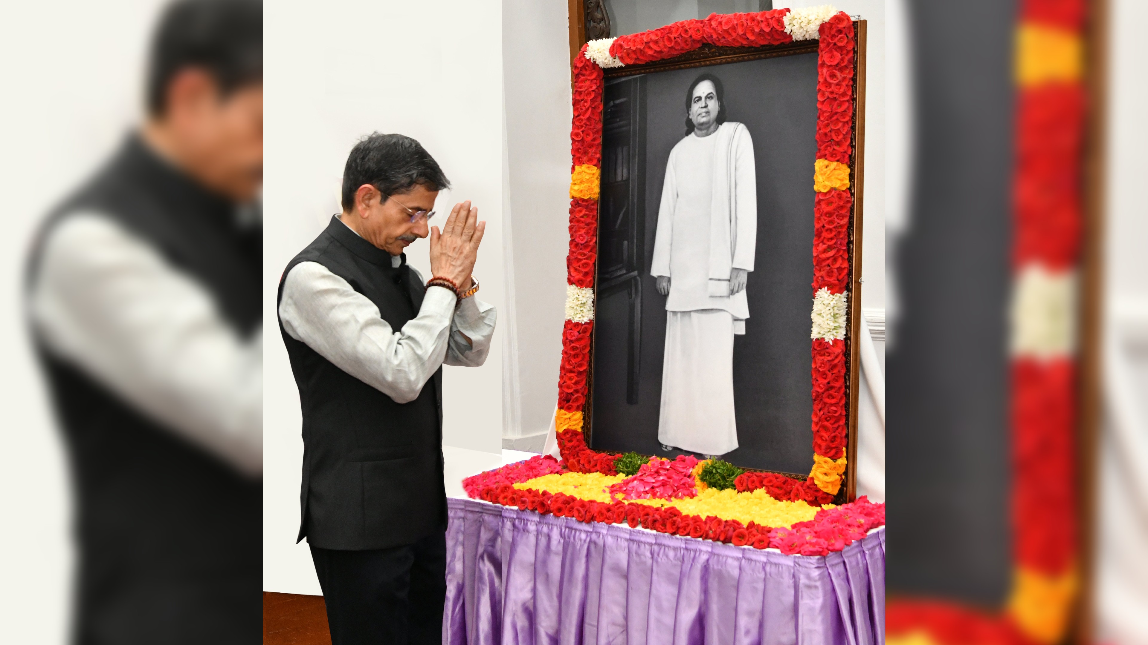 Guv Ravi pays floral respect to Pasumpon Muthuramalingam
