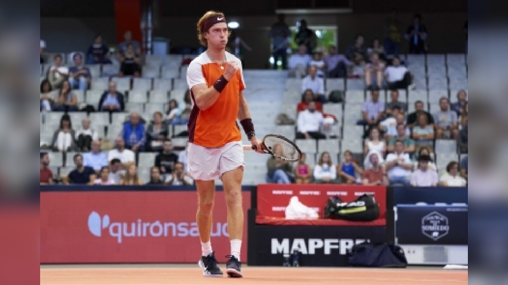 Gijon Open: Rublev defeats Thiem to reach final