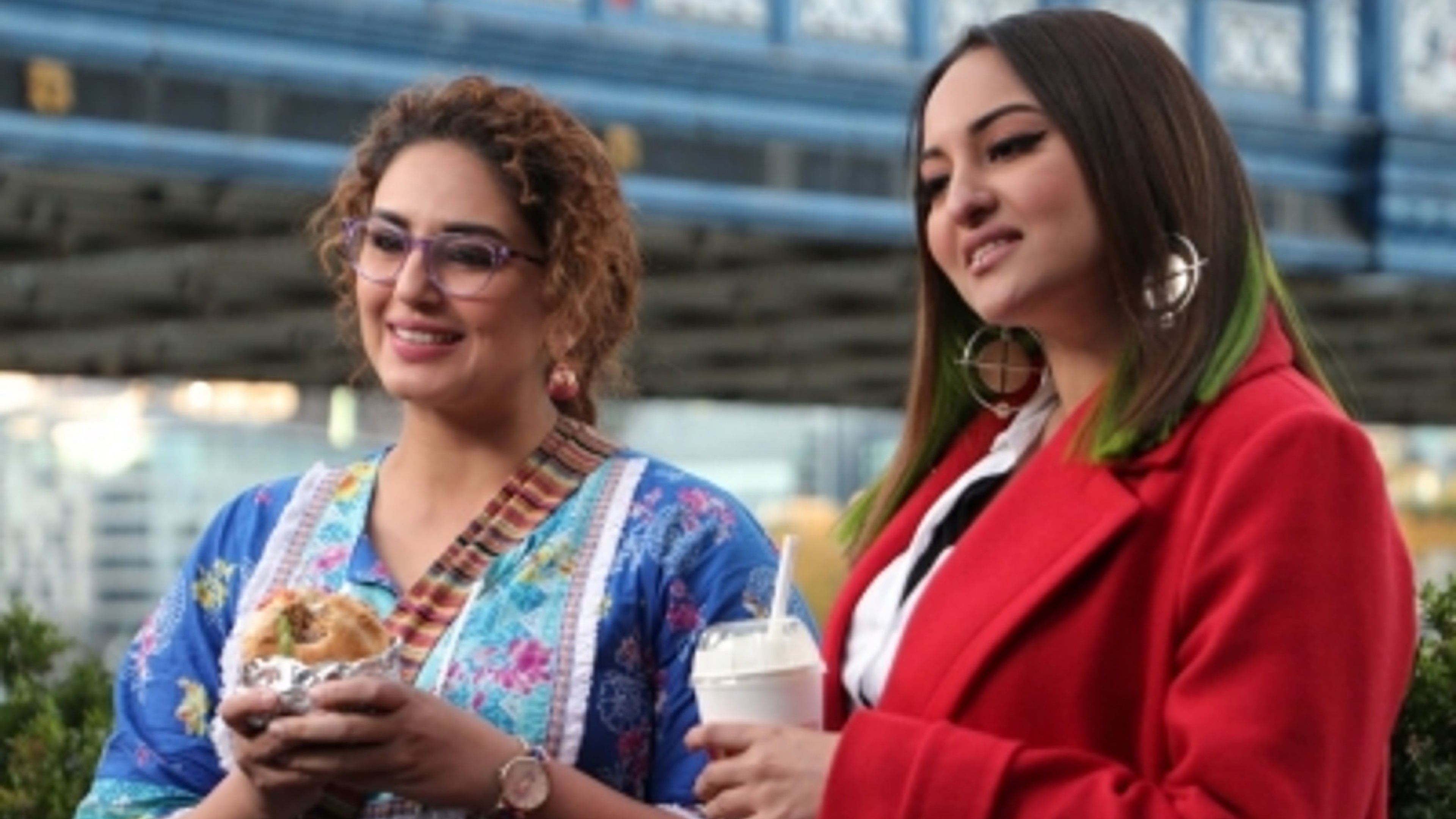 Huma, Sonakshi reveal backstory to comical Double XL scene