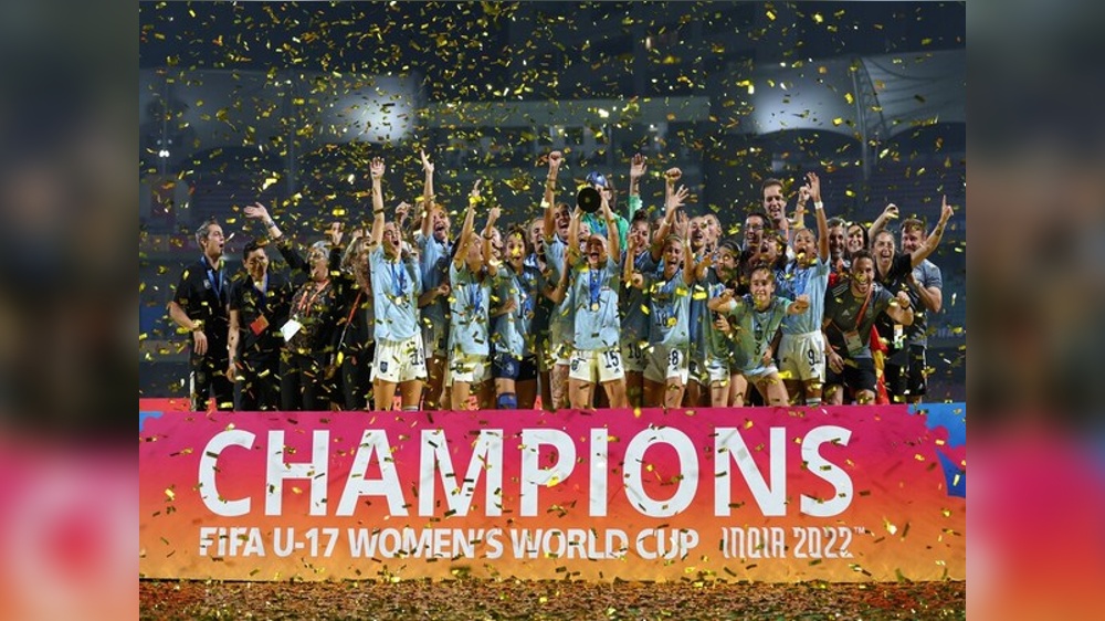 Spain clinches FIFA U-17 Womens World Cup title, defeats Colombia