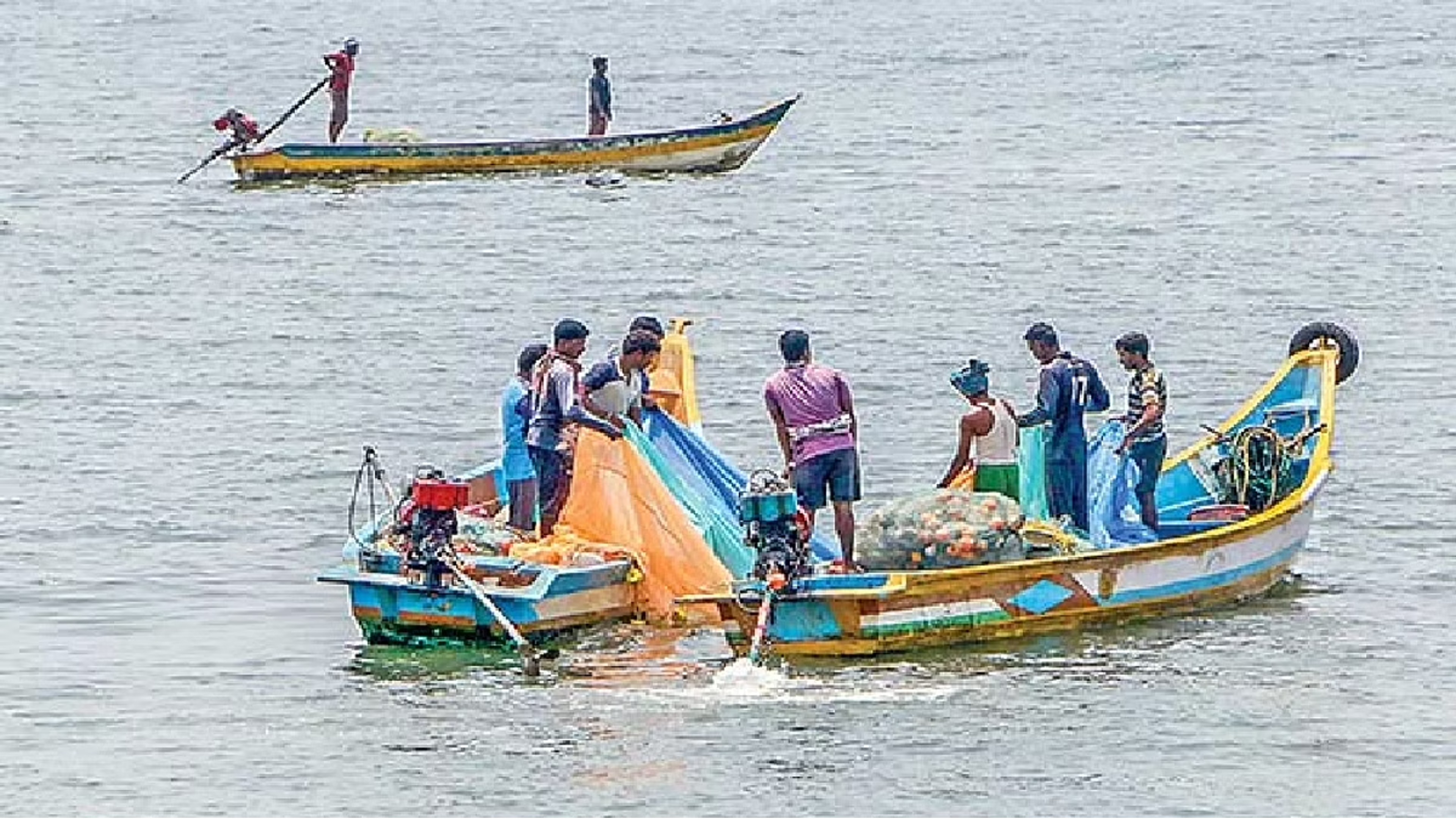 Released from Lankan prison, 8 Pudukkai fishermen return to city