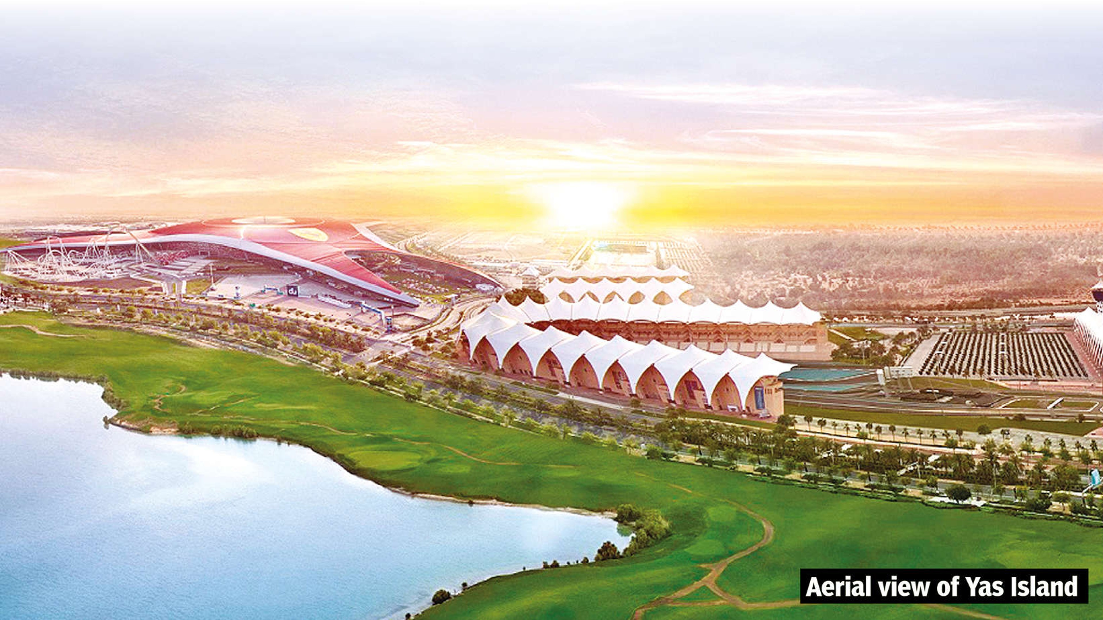 World entertainment under one roof in Abu Dhabis Yas Island
