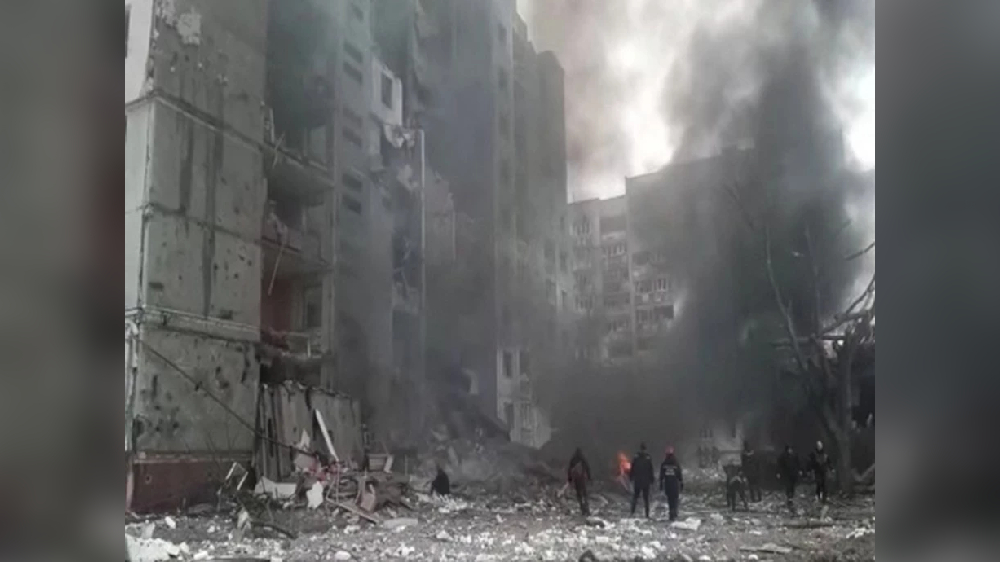 Explosions rock multiple Ukrainian cities, including Kyiv