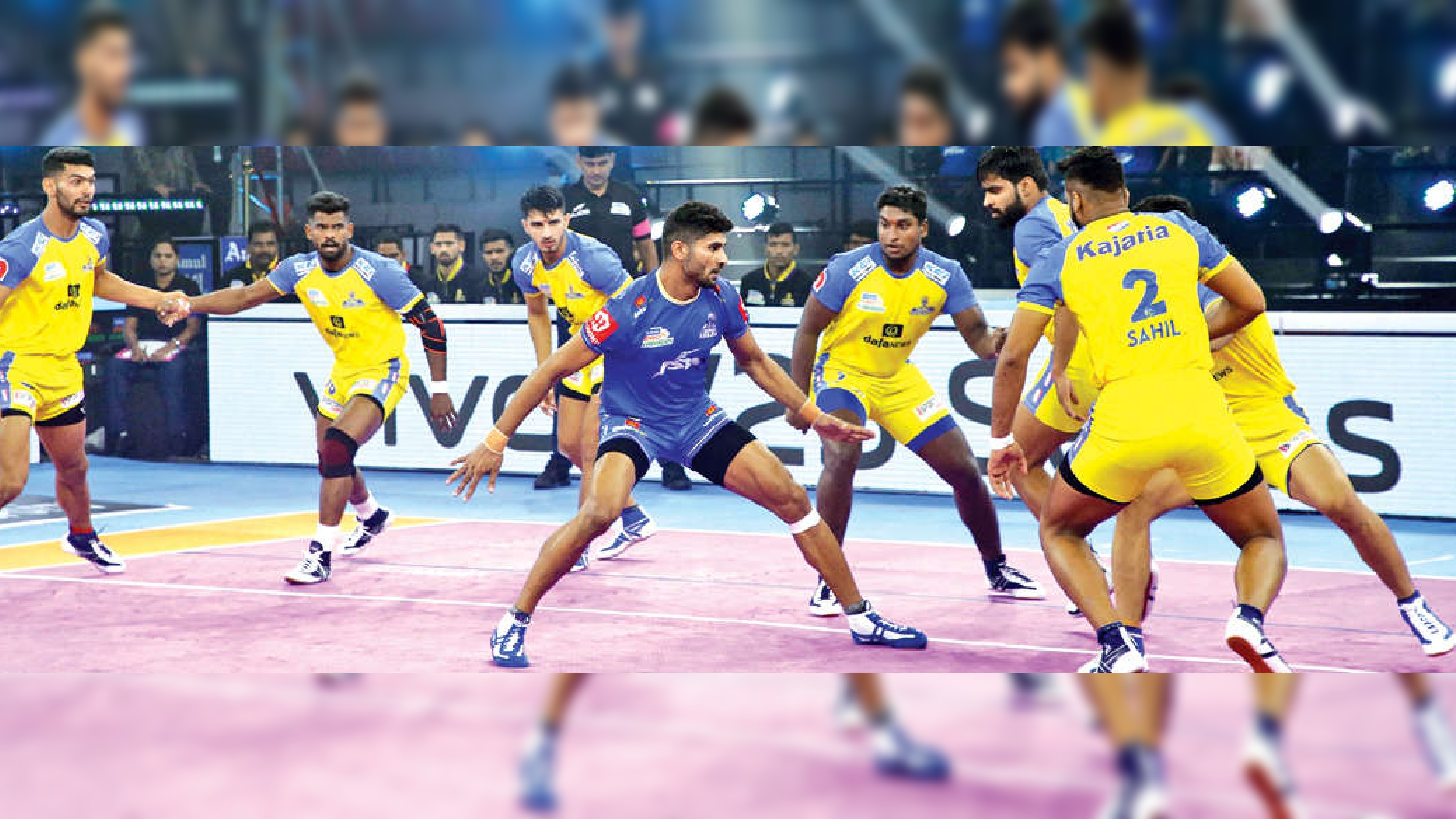 Thalaivas goes down to Steelers for first loss