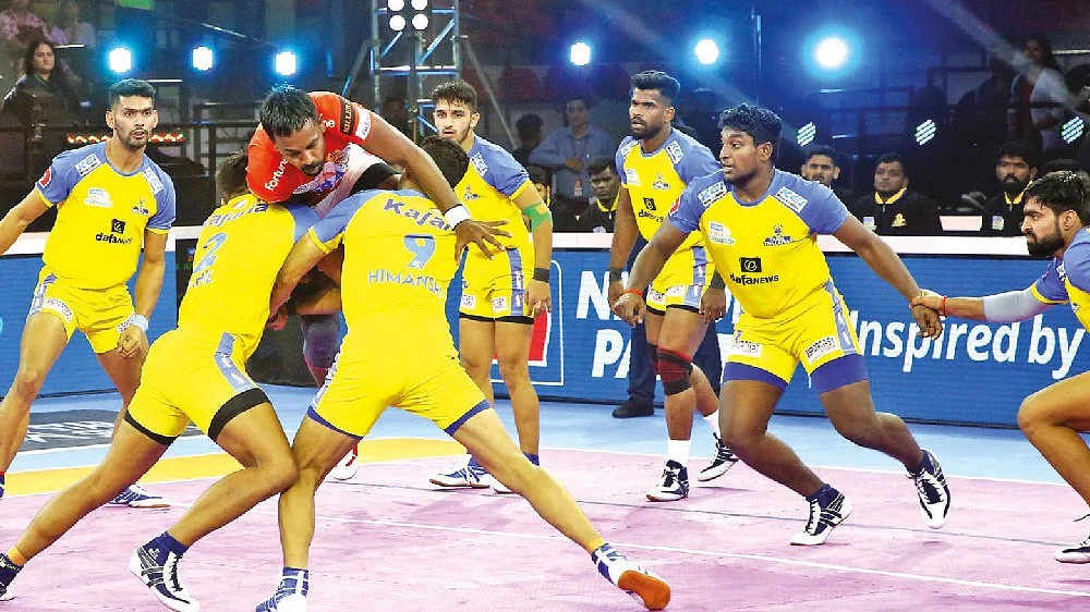PKL 9: Tamil Thalaivas beat Jaipur Pink Panthers by 38-27