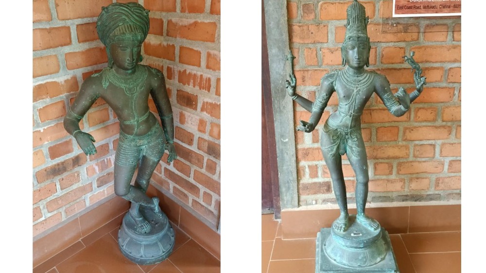 Antique idols seized from Dakshinachitra, ECR