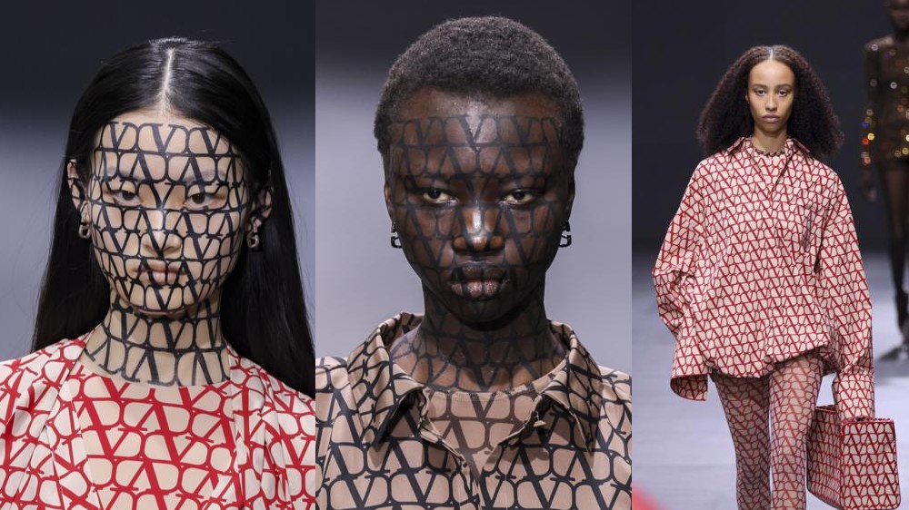 Glitzy Valentino show sees Paris Fashion Week at fever pitch