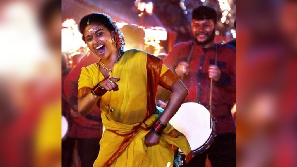 Keerthy Sureshs first look from Nani-starrer Dasara released