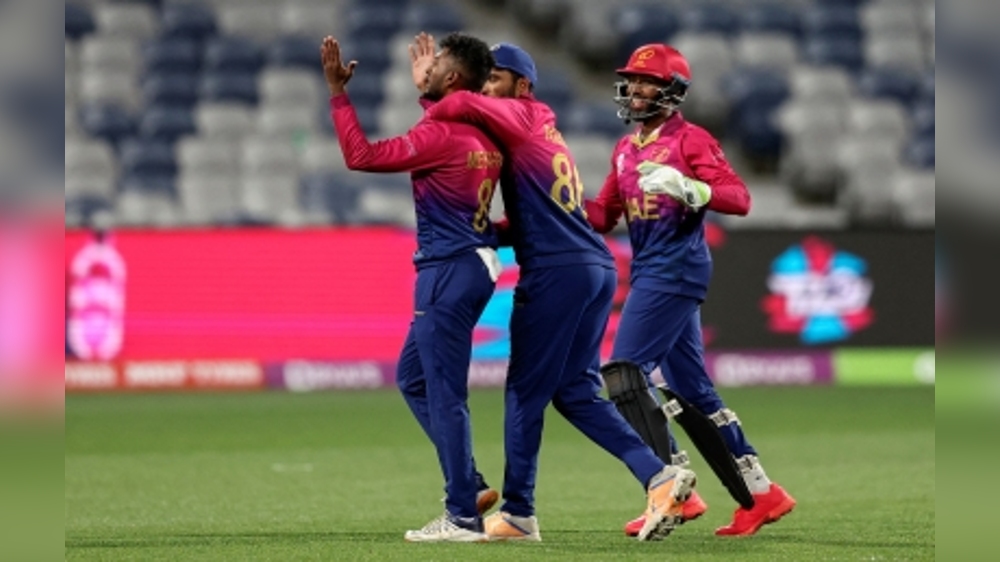 T20 World Cup: UAE secure narrow seven-run win over Namibia