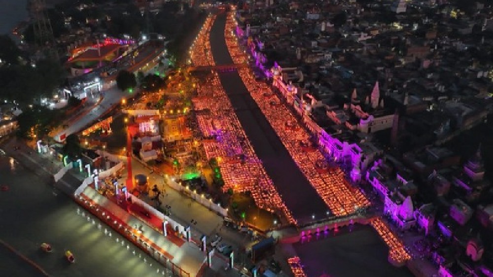 Deepotsav: Ayodhya sets world record by lighting over 15L diyas