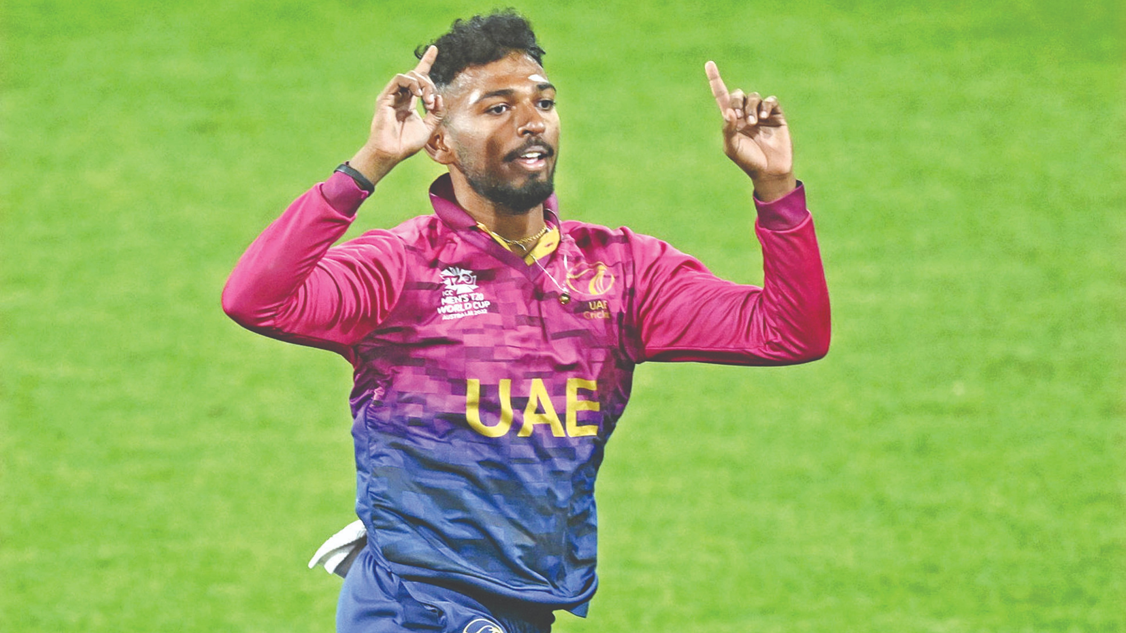 Chennai-born UAE spinner takes first hat-trick at T20 WC 2022