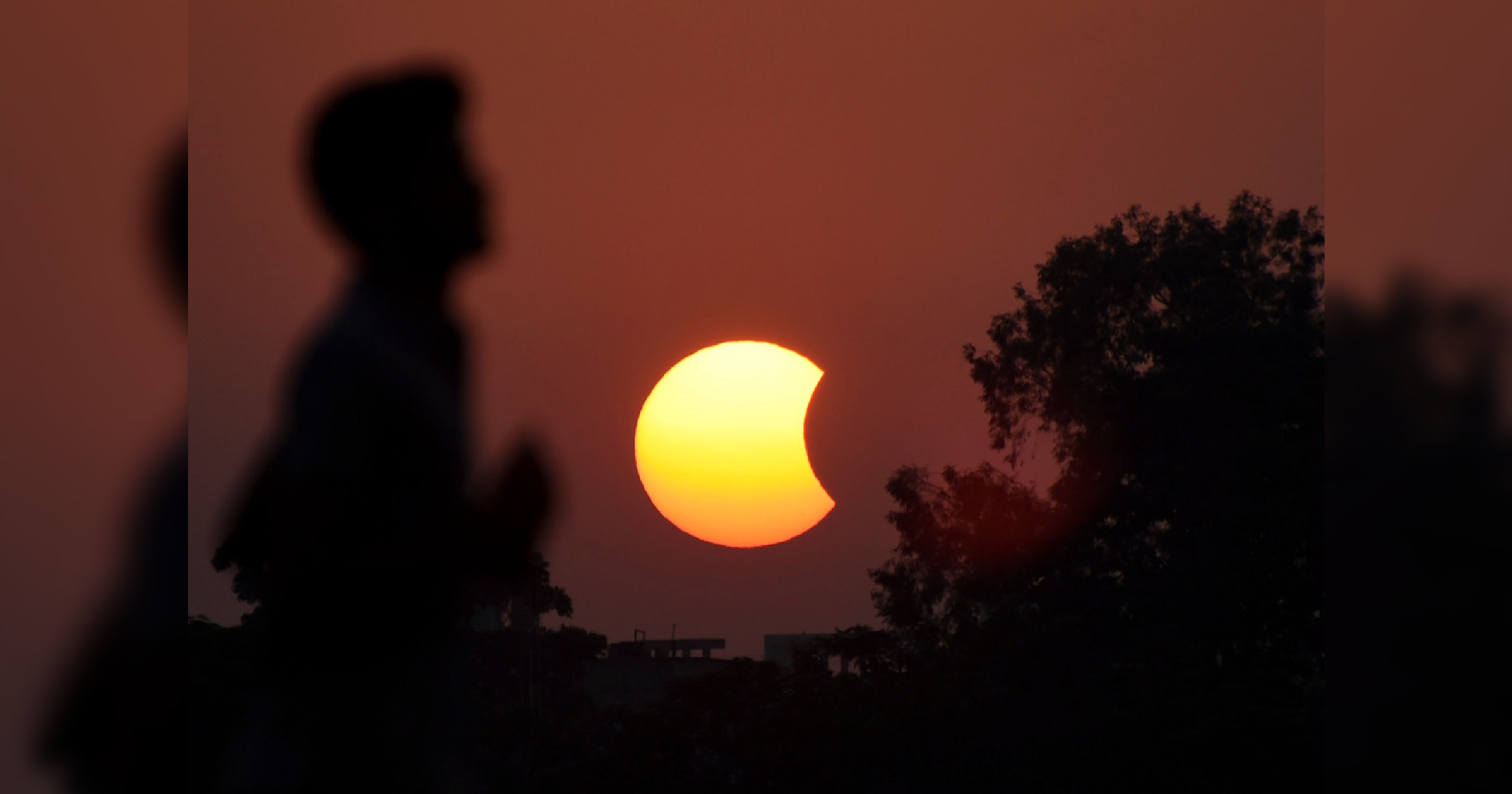 Partial solar eclipse seen in parts of India