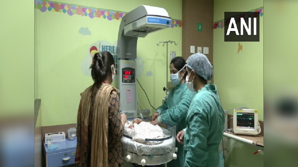 Newborn rescued from garbage dump in Delhi, discharged from hospital Newborn rescued from garbage dump in Delhi, discharged from hospital