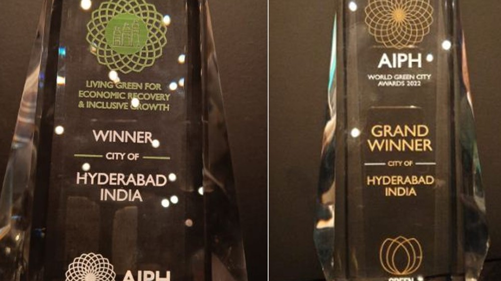Hyderabad wins World Green City Award